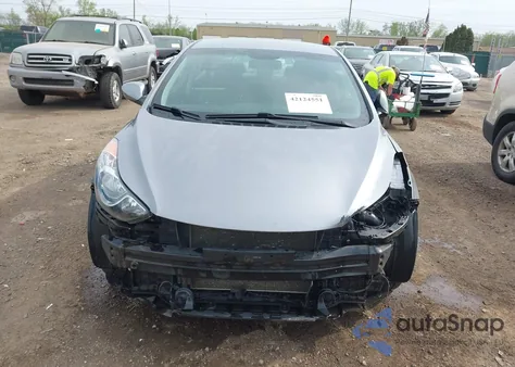 2013 Hyundai Elantra Gls из США, поврежденный, VIN KMHDH4AE9DU988112
